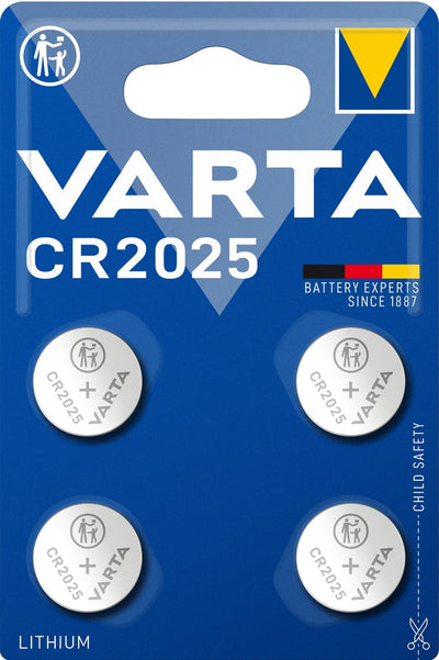 Se Varta CR 2025-batteri (Pakke med 4) ❤ Stort online udvalg i Varta ❤ Hurtig levering: 1 - 2 Hverdage samt billig fragt ❤ Varenummer: ELG-405852 og barcode / Ean: 4008496996285 på lager - Udsalg på Batterier - Over 350 kendte brands på udsalg