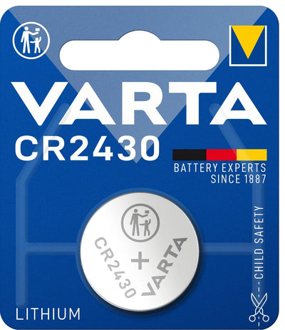 Se Varta CR 2430-batteri (1 stk.) ❤ Stort online udvalg i Varta ❤ Hurtig levering: 1 - 2 Hverdage samt billig fragt ❤ Varenummer: ELG-VARTACR2430 og barcode / Ean: 4008496276929 på lager - Udsalg på Batterier - Over 785 kendte brands på udsalg