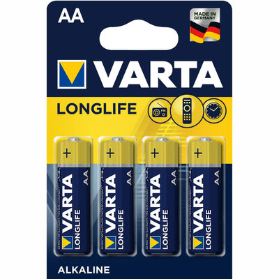 Se Varta Longlife AA-batterier (4-pak) ❤ Stort online udvalg i Varta ❤ Hurtig levering: 1 - 2 Hverdage samt billig fragt ❤ Varenummer: ELG-338212 og barcode / Ean: 4008496525157 på lager - Udsalg på Batterier - Over 785 kendte brands på udsalg