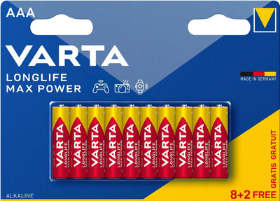 Se Varta Longlife Max Power AAA-batterier (10-pak) ❤ Stort online udvalg i Varta ❤ Hurtig levering: 1 - 2 Hverdage samt billig fragt ❤ Varenummer: ELG-405848 og barcode / Ean: 4008496026555 på lager - Udsalg på Batterier - Over 350 kendte brands på udsalg