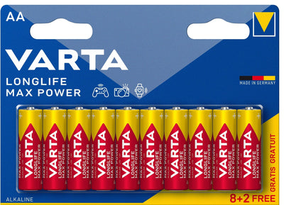 Se Varta Longlife Power AA-batterier (10-pak) ❤ Stort online udvalg i Varta ❤ Hurtig levering: 1 - 2 Hverdage samt billig fragt ❤ Varenummer: ELG-405842 og barcode / Ean: 4008496026593 på lager - Udsalg på Batterier - Over 350 kendte brands på udsalg