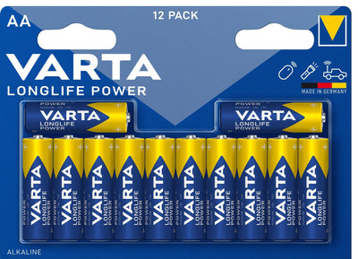 Se Varta Longlife Power AA-batterier (12-pak) ❤ Stort online udvalg i Varta ❤ Hurtig levering: 1 - 2 Hverdage samt billig fragt ❤ Varenummer: ELG-VAR183582 og barcode / Ean: 4008496559671 på lager - Udsalg på Batterier - Over 785 kendte brands på udsalg