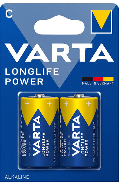Se Varta Longlife Power C-batterier (2-pak) ❤ Stort online udvalg i Varta ❤ Hurtig levering: 1 - 2 Hverdage samt billig fragt ❤ Varenummer: ELG-VAR183575 og barcode / Ean: 4008496559312 på lager - Udsalg på Batterier - Over 785 kendte brands på udsalg