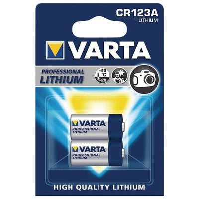Se Varta Professional CR123A-batteri (2pk) ❤ Stort online udvalg i Varta ❤ Hurtig levering: 1 - 2 Hverdage samt billig fragt ❤ Varenummer: ELG-58411 og barcode / Ean: 4008496537327 på lager - Udsalg på Batterier - Over 454 kendte mærker på udsalg