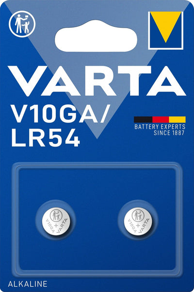 Se Varta V 10 Ga-batterier (2-pak) ❤ Stort online udvalg i Varta ❤ Hurtig levering: 1 - 2 Hverdage samt billig fragt ❤ Varenummer: ELG-405851 og barcode / Ean: 4008496991648 på lager - Udsalg på Batterier - Over 350 kendte brands på udsalg