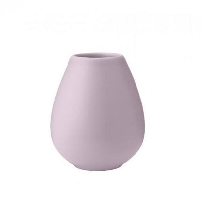 KNABSTRUP Keramik Earth Vase 14 cm. Støvet Rosa - Køb online nu