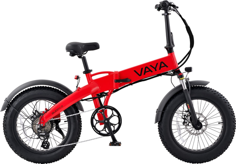Se Vaya Buddy-2 elcykel 735181 (rød) ❤ Stort online udvalg i VAYA ❤ Hurtig levering: 1 - 2 Hverdage samt billig fragt - Varenummer: ELG-595075 og barcode / Ean: &