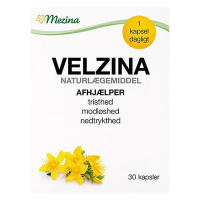 Stort online udvalg i Velzina 30 kapsler ❤ ❤ Hurtig levering: 1 - 2 Hverdage og gratis fragt v/køb over 295 kr. GLS til pakkeshop ❤ Varenummer: HG-8224 og barcode / Ean: 5709731060073 på lager - Kæmpe udvalg i Naturlægemidler - Over 300 kendte brands på udsalg