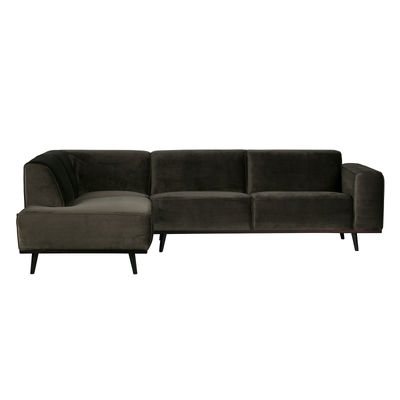 Se BePureHome Venstrevendt Statement Hjørnesofa - Velour ❤ Stort online udvalg i BePureHome ❤ Hurtig levering: 1 - 2 Hverdage samt billig fragt ❤ Varenummer: BYH-1404854 og barcode / Ean: 8714713071272 på lager - Udsalg på Sofa - Over 322 kendte brands på udsalg