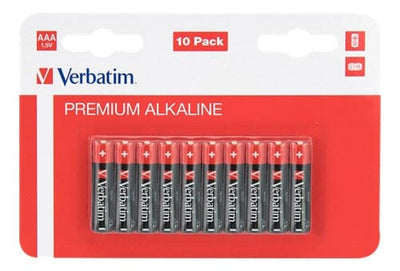 Se Verbatim 10 stk AAA batterier ❤ Stort online udvalg i Verbatim ❤ Hurtig levering: 1 - 2 Hverdage samt billig fragt ❤ Varenummer: MMA-629062 og barcode / Ean: '023942498742 på lager - Udsalg på Batterier Spar op til 56% - Over 785 kendte brands på udsalg