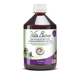 Stort online udvalg i Vita Biosa Aronia Ø 500ml. ❤ Vita Biosa ❤ Hurtig levering: 1 - 2 Hverdage og gratis fragt v/køb over 295 kr. GLS til pakkeshop ❤ Varenummer: HG-3929 og barcode / Ean: 5707257000030 på lager - Kæmpe udvalg i Sundhed - Over 300 kendte brands på udsalg