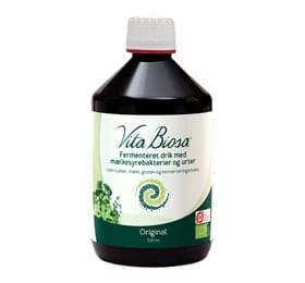 Stort online udvalg i Vita Biosa Original Ø 500ml. ❤ Vita Biosa ❤ Hurtig levering: 1 - 2 Hverdage og gratis fragt v/køb over 295 kr. GLS til pakkeshop ❤ Varenummer: HG-3928 og barcode / Ean: 5707257000061 på lager - Kæmpe udvalg i Sundhed - Over 300 kendte brands på udsalg