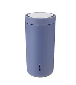 Stelton To  Go Click Termokop Stål  0,2 L. Soft Lupin