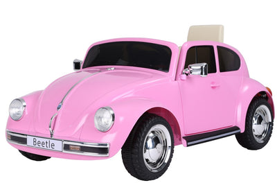 Se VW Beetle elbil til børn 12v m/Gummihjul + 2.4G + Lædersæde, Pink ✔ Kæmpe udvalg i  Megaleg ✔ Hurtig levering: 1 - 2 Hverdage samt billig fragt - Varenummer: MMA-28075 og barcode / Ean: '5712548280756 på lager - Udsalg på Elbiler til Børn 12V (2 x motor) Spar op til 62% - Over 785 kendte brands på udsalg