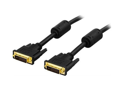 Se DVI til DVI monitor kabel (han) til (Han) - Dual Link - 3m - Livstidsgaranti ❤ Kæmpe udvalg i Deltaco ❤ Hurtig levering: 1 - 2 Hverdage samt billig fragt - Varenummer: CPD-DL774615729 og barcode / Ean: '7340004615729 på lager - Udsalg på Kabler & Adaptere/Billedkabler/DVI kabler/DVI kabler Spar op til 53% - Over 424 kendte brands på udsalg