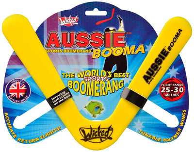 Se Wicked Booma Aussie Sports Boomerang ✔ Kæmpe udvalg i Wicked Vision ✔ Hurtig levering: 1 - 2 Hverdage samt billig fragt - Varenummer: MMA-226005 og barcode / Ean: '5060170941270 på lager - Udsalg på Havespil til børn Spar op til 59% - Over 434 design brands på udsalg