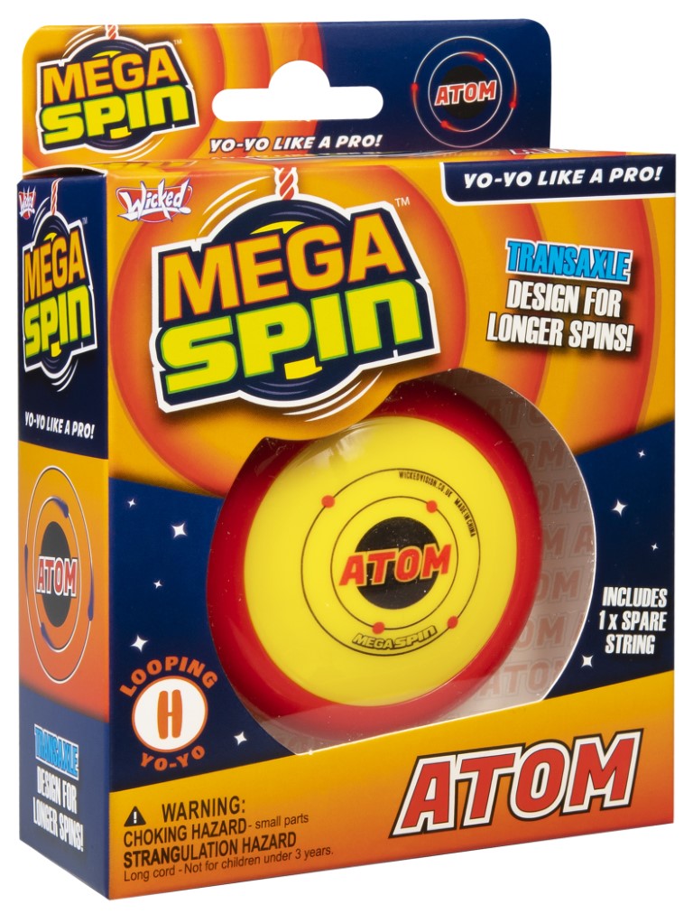 Se Wicked Mega Spin Atom - Yo-yo ❤ Stort online udvalg i Wicked Vision ❤ Hurtig levering: 1 - 2 Hverdage samt billig fragt ❤ Varenummer: MMA-226020 og barcode / Ean: &
