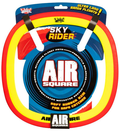 Se Wicked Sky Rider Air Square Flyvende Disc ✔ Kæmpe udvalg i Wicked Vision ✔ Hurtig levering: 1 - 2 Hverdage samt billig fragt - Varenummer: MMA-226010 og barcode / Ean: '5060170942222 på lager - Udsalg på Havespil til børn Spar op til 57% - Over 434 design brands på udsalg