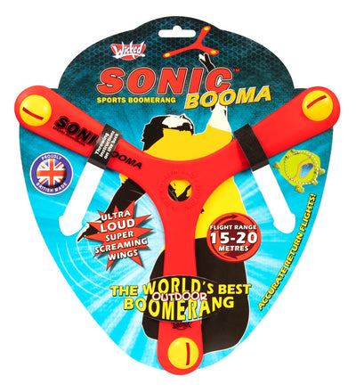 Se Wicked Booma Sonic Sports Boomerang ✔ Kæmpe udvalg i Wicked Vision ✔ Hurtig levering: 1 - 2 Hverdage samt billig fragt - Varenummer: MMA-226004 og barcode / Ean: '5060170941287 på lager - Udsalg på Havespil til børn Spar op til 55% - Over 434 design brands på udsalg