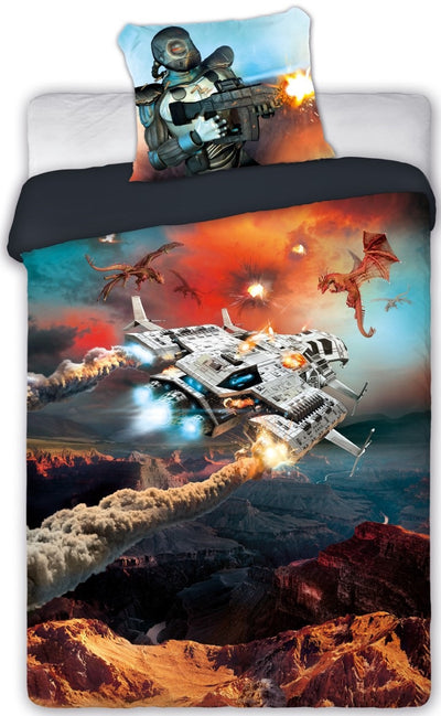 Se Wild gamer Sengetøj 140x200 cm - 100 procent bomuld ✔ Kæmpe udvalg i Mmaction ✔ Hurtig levering: 1 - 2 Hverdage samt billig fragt - Varenummer: MMA-2220023 og barcode / Ean: '5907750589043 på lager - Udsalg på Gaming Sengetøj til Børn Spar op til 52% - Over 454 design mærker på udsalg