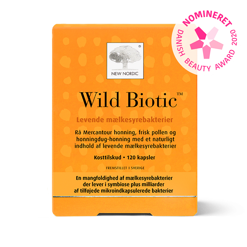 Stort online udvalg i New Nordic Wild Biotic 120 kapsler ❤ New Nordic ❤ Hurtig levering: 1 - 2 Hverdage og gratis fragt v/køb over 295 kr. GLS til pakkeshop ❤ Varenummer: HG-45293 og barcode / Ean: 5021807452934 på lager - Kæmpe udvalg i New Nordic - Over 454 design brands på udsalg