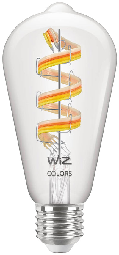 Se Wiz Connected Full Colour Wi-Fi BLE LED-pære 6.3W E27 ❤ Stort online udvalg i Wiz ❤ Hurtig levering: 1 - 2 Hverdage samt billig fragt ❤ Varenummer: ELG-646264 og barcode / Ean: '8720169072213 på lager - Udsalg på Lamper & belysning Spar op til 57% - Over 412 kendte brands på udsalg