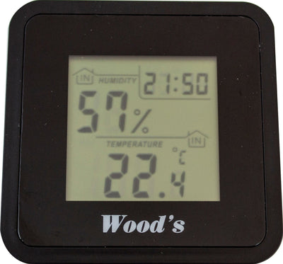 Se Woods hygrometer WHG-1 ❤ Stort online udvalg i Woods ❤ Hurtig levering: 1 - 2 Hverdage samt billig fragt ❤ Varenummer: ELG-132217 og barcode / Ean: 7332857500314 på lager - Udsalg på Luftkvalitet - Over 454 kendte mærker på udsalg