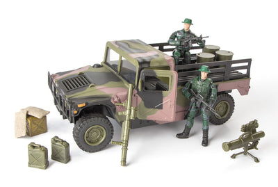 Se World Peacekeepers 1:18 Militær Humvee / Hummer Model C ✔ Kæmpe udvalg i  World Peacekeepers ✔ Hurtig levering: 1 - 2 Hverdage samt billig fragt - Varenummer: MMA-199770233 og barcode / Ean: '018859770234 på lager - Udsalg på Militær Actionfigurer 9,5 cm Spar op til 52% - Over 1347 kendte brands på udsalg