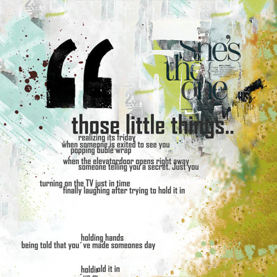 Se Those Little Things af Rikke Axelsen ❤ Stort online udvalg i Rikke Axelsen ❤ Hurtig levering: 1 - 2 Hverdage samt billig fragt ❤ Varenummer: ILL-14646 og barcode / Ean: på lager - Udsalg på Illux Art shop - Rikke Axelsen - Abstrakt - Tekst og citater Spar op til 51% - Over 454 design brands på udsalg