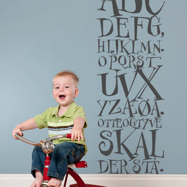 Se ABC sang wallsticker af Anline Ruby, 30x80 cm ❤ Stort online udvalg i Anline Ruby ❤ Hurtig levering: 1 - 2 Hverdage samt billig fragt ❤ Varenummer: ILL-12511 og barcode / Ean: på lager - Udsalg på Wallsticker shop - Nyheder - Kids Spar op til 55% - Over 434 design brands på udsalg