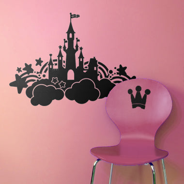 Se Castle in the sky wallsticker af Alan Smithee, 56x38 cm ❤ Stort online udvalg i Alan Smithee ❤ Hurtig levering: 1 - 2 Hverdage samt billig fragt ❤ Varenummer: ILL-11156 og barcode / Ean: på lager - Udsalg på Wallsticker shop - Kids Spar op til 54% - Over 434 design brands på udsalg