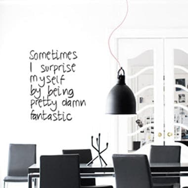 Se Damn Fantastic wallsticker af Diana Lovring, 45x57 cm ❤ Stort online udvalg i Diana Lovring ❤ Hurtig levering: 1 - 2 Hverdage samt billig fragt ❤ Varenummer: ILL-11692 og barcode / Ean: på lager - Udsalg på Wallsticker shop - Citater Spar op til 51% - Over 434 design brands på udsalg