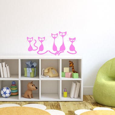 Se Katte wallsticker af Anline Ruby, 52x27 cm ❤ Stort online udvalg i Anline Ruby ❤ Hurtig levering: 1 - 2 Hverdage samt billig fragt ❤ Varenummer: ILL-12411 og barcode / Ean: på lager - Udsalg på Wallsticker shop - Mix Spar op til 57% - Over 434 design brands på udsalg