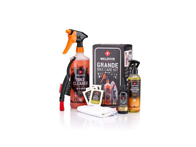 Se Weldtite Grande Bike Care Kit - Rengøringskit - 9 dele ❤ Stort online udvalg i Weldtite ❤ Hurtig levering: 1 - 2 Hverdage samt billig fragt - Varenummer: CKP-5013863031062 og barcode / Ean: '5013863031062 på lager - Udsalg på Rense & rengøringsartikler Spar op til 65% - Over 324 kendte brands på udsalg